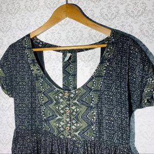 Free People Boho Peasant Dress Size XS